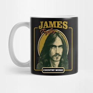 Musician - James Taylor Art Drawing Mug